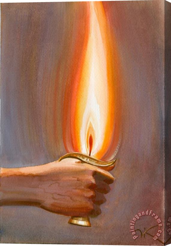 Vladimir Kush Light Is Weapon Stretched Canvas Painting / Canvas Art