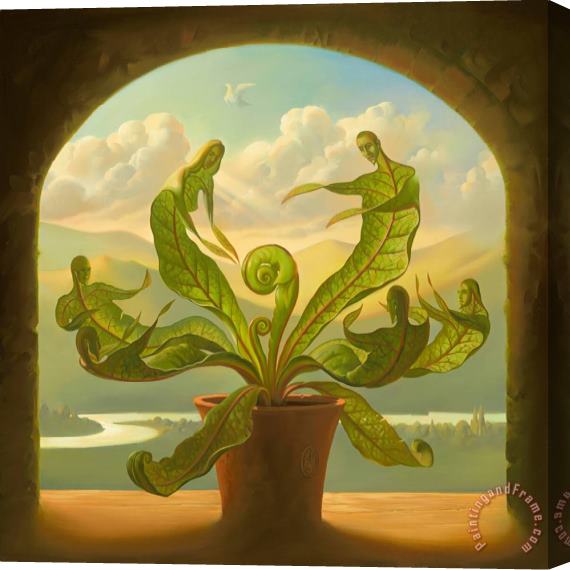 Vladimir Kush Miracle of Birth Stretched Canvas Painting / Canvas Art