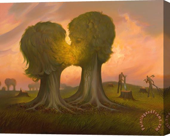 Vladimir Kush Ray of Hope Stretched Canvas Painting / Canvas Art
