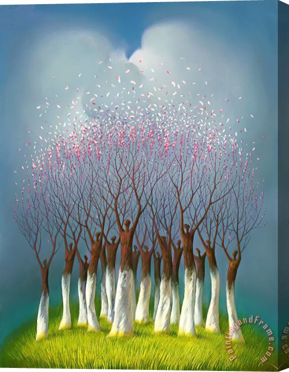 Vladimir Kush Spring Delights Stretched Canvas Painting / Canvas Art