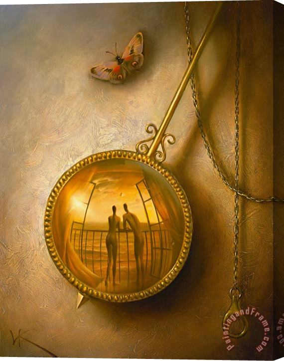 Vladimir Kush Stopped Moment Stretched Canvas Print / Canvas Art