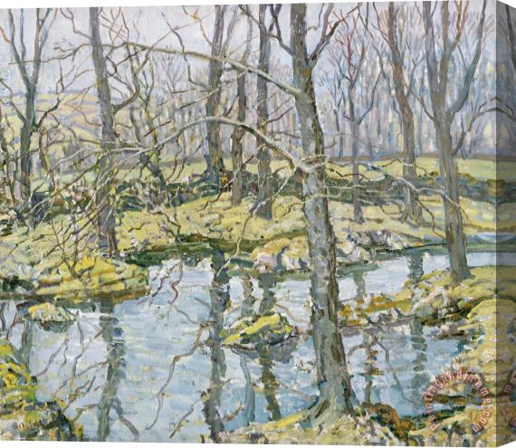 Walter Elmer Schofield November Stretched Canvas Painting / Canvas Art