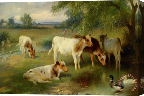 Walter Hunt Summer Stretched Canvas Painting / Canvas Art