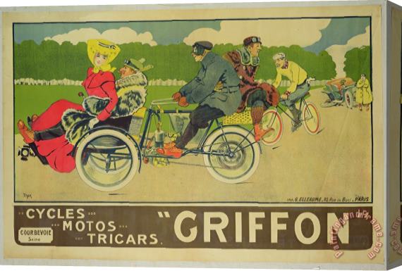 Walter Thor Vintage poster Bicycle Advertisement Stretched Canvas Painting / Canvas Art