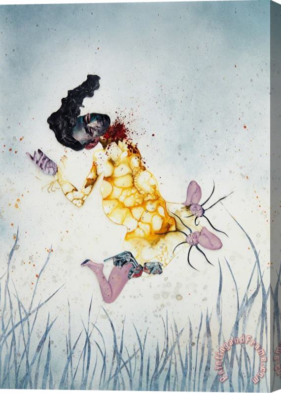 Wangechi Mutu I Never Asked You to Listen, 2004 Stretched Canvas Print / Canvas Art