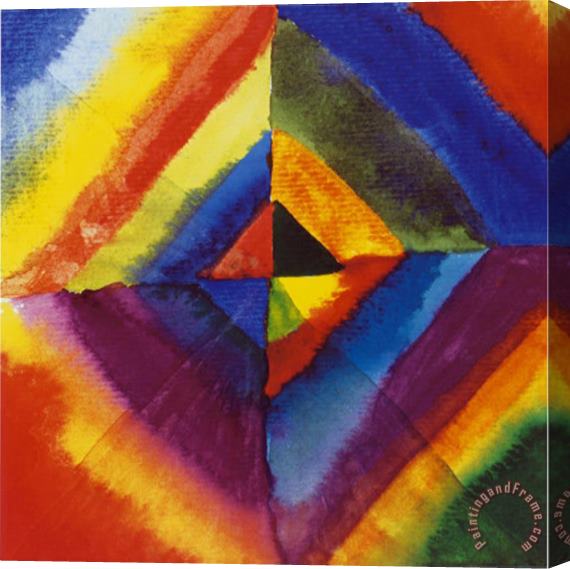 Wassily Kandinsky Colour Studies Stretched Canvas Print / Canvas Art