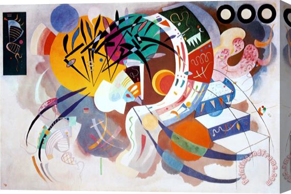 Wassily Kandinsky Dominant Curve C 1936 Stretched Canvas Print / Canvas Art