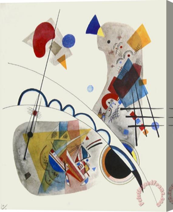 Wassily Kandinsky Form Stretched Canvas Print / Canvas Art
