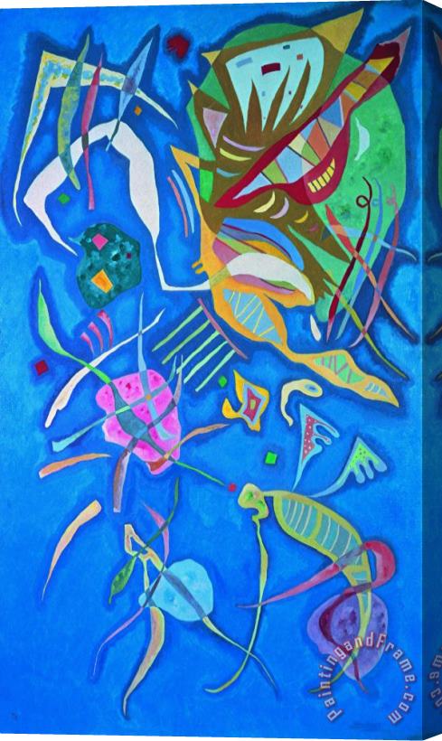 Wassily Kandinsky Grouping 1937 Stretched Canvas Painting / Canvas Art
