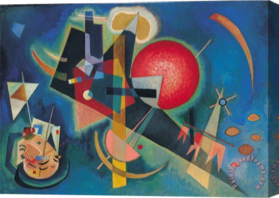 Wassily Kandinsky Im Blau 1925 Stretched Canvas Print / Canvas Art