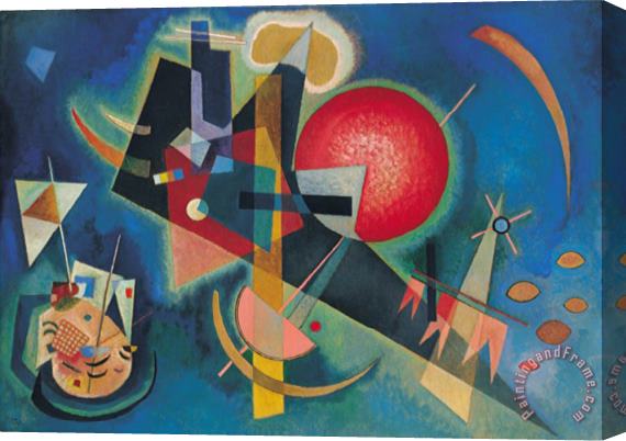 Wassily Kandinsky Im Blau Stretched Canvas Print / Canvas Art