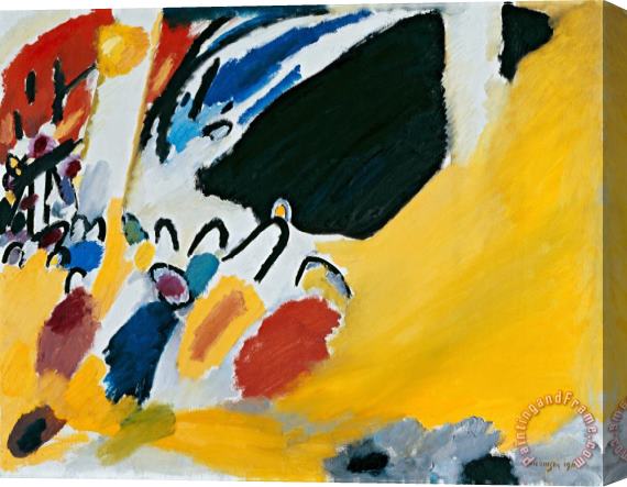 Wassily Kandinsky Impression III (concert) Stretched Canvas Print / Canvas Art