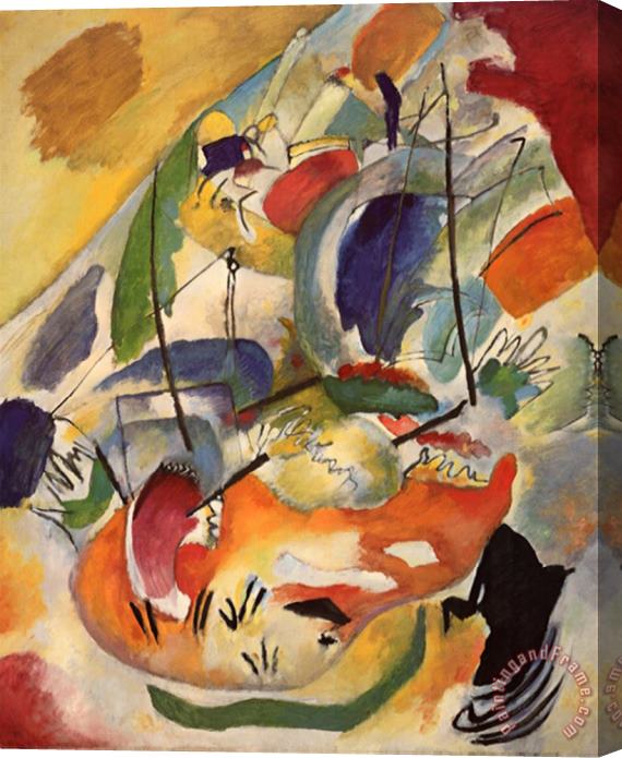 Wassily Kandinsky Improvisation 31 Stretched Canvas Print / Canvas Art