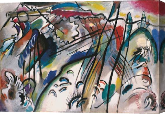 Wassily Kandinsky Improvisation No. 28, 1912 Stretched Canvas Print / Canvas Art