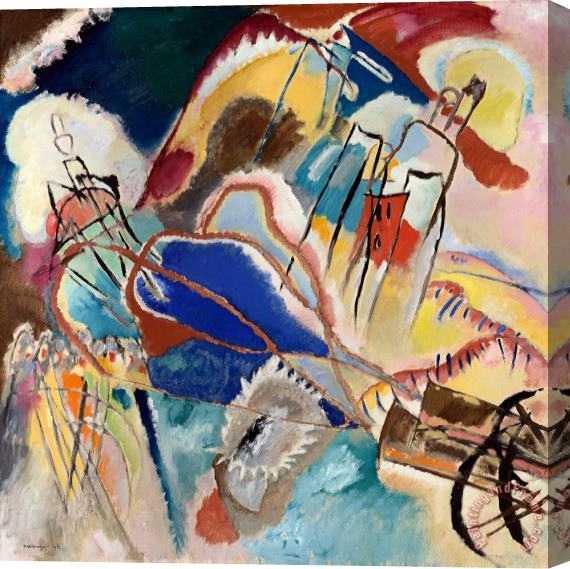 Wassily Kandinsky Improvisation No. 30 Stretched Canvas Print / Canvas Art