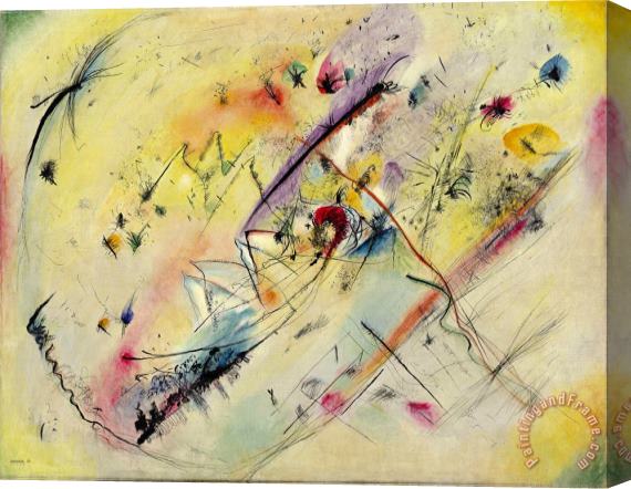 Wassily Kandinsky Light Picture Stretched Canvas Print / Canvas Art