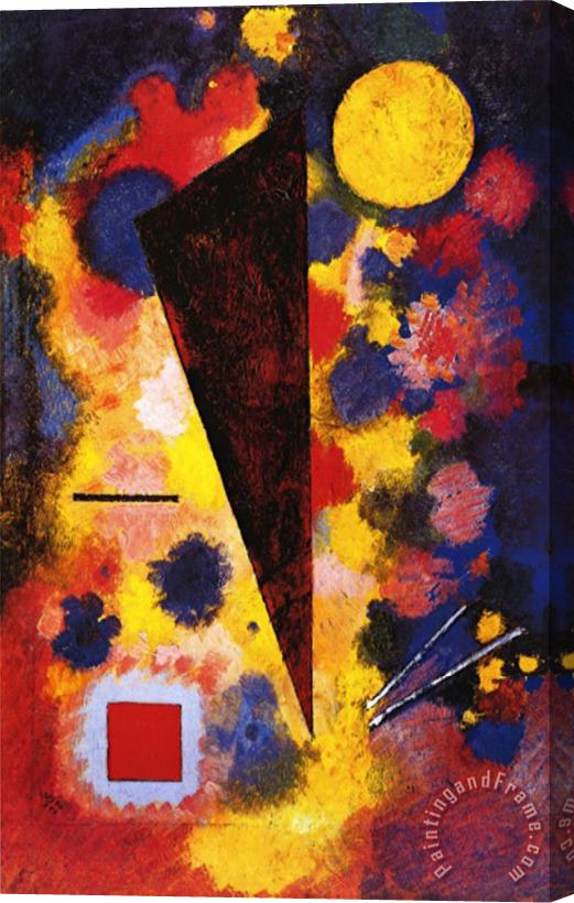 Wassily Kandinsky Multicolored Resonance C 1928 Stretched Canvas Painting / Canvas Art