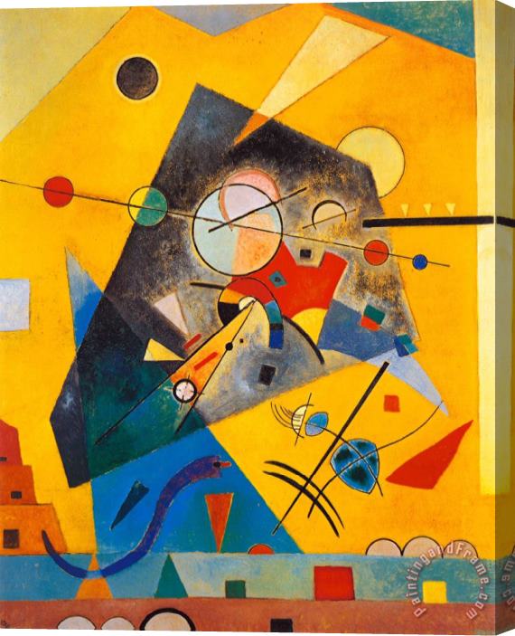 Wassily Kandinsky Quiet Harmony Stretched Canvas Print / Canvas Art