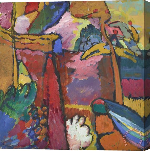 Wassily Kandinsky Study for Improvisation V C.1910 Stretched Canvas Print / Canvas Art