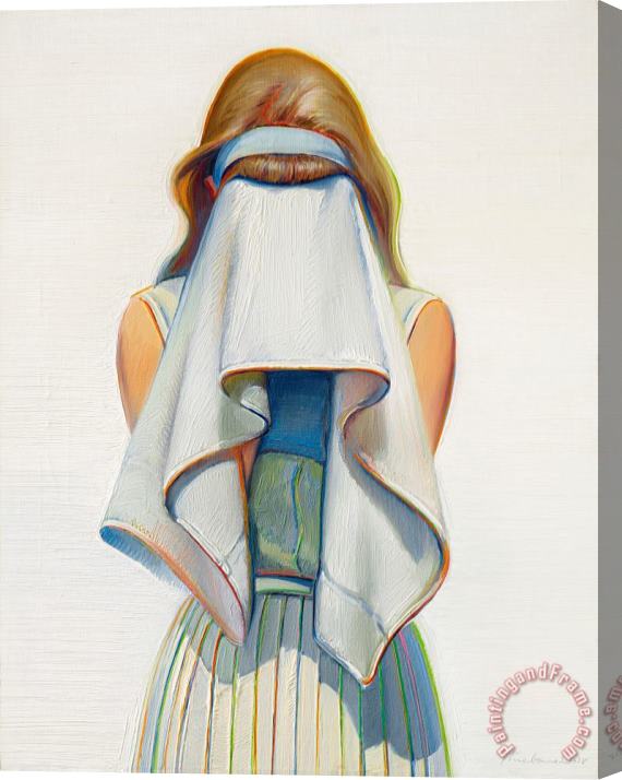 Wayne Thiebaud Toweling Off, 1968 Stretched Canvas Print / Canvas Art