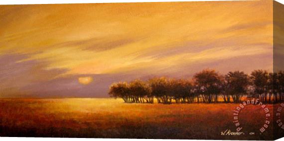 Wendy Kroeker Tarde Vistoso (gorgeous Evening) Stretched Canvas Painting / Canvas Art