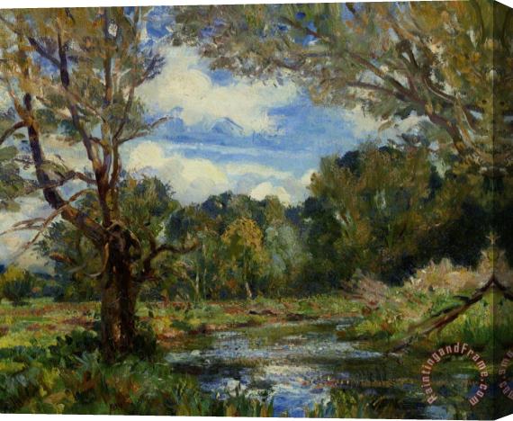 Wilfred Gabriel De Glehn The Ebble Stratford Stretched Canvas Painting / Canvas Art