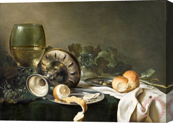 Willem Claesz Heda Still Life Stretched Canvas Painting / Canvas Art