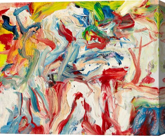 Willem De Kooning East Hampton VI, 1977 Stretched Canvas Painting / Canvas Art