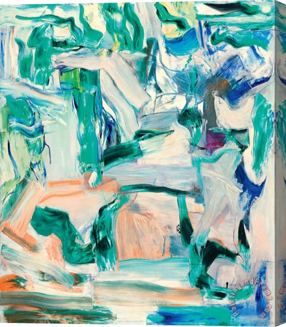 Willem De Kooning Untitled I, 1980 Stretched Canvas Painting / Canvas Art