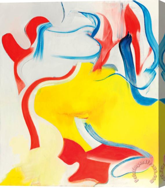 Willem De Kooning Untitled V, 1983 Stretched Canvas Painting / Canvas Art