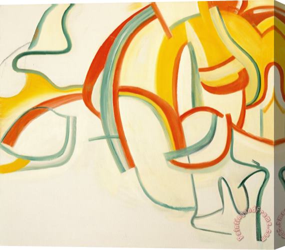 Willem De Kooning Untitled V, 1986 Stretched Canvas Print / Canvas Art