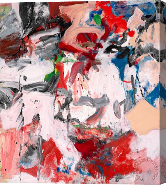 Willem De Kooning Untitled XI, 1975 Stretched Canvas Painting / Canvas Art