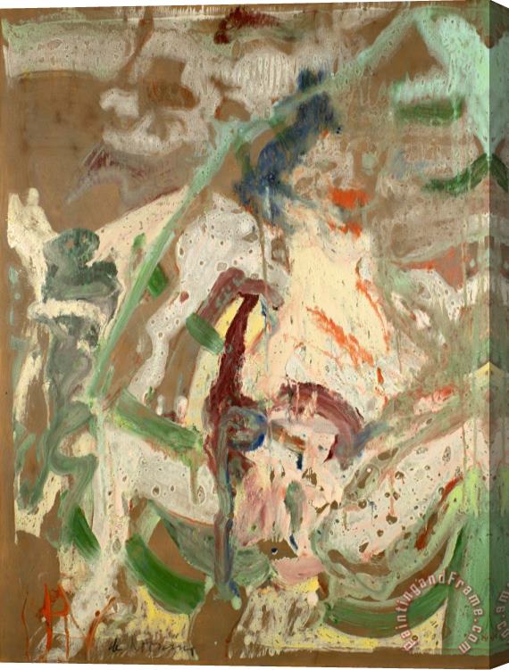 Willem De Kooning Woman in a Rowboat, 1964 Stretched Canvas Painting / Canvas Art