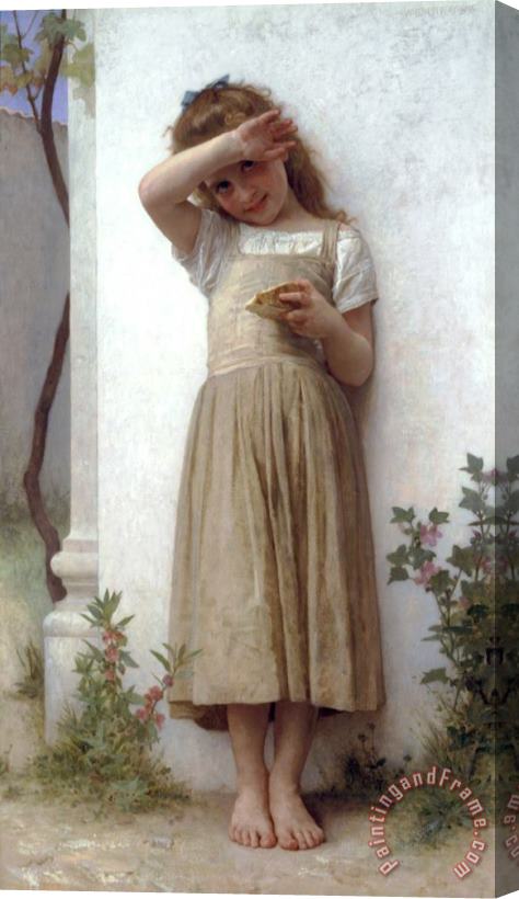 William Adolphe Bouguereau In Penitence (1895) Stretched Canvas Painting / Canvas Art