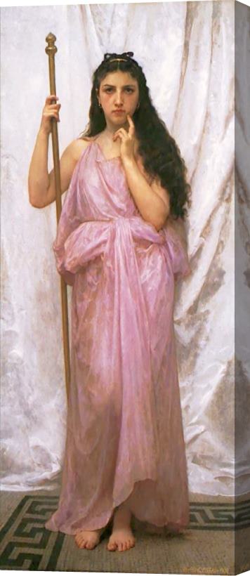 William Adolphe Bouguereau Young Priestess Stretched Canvas Painting / Canvas Art