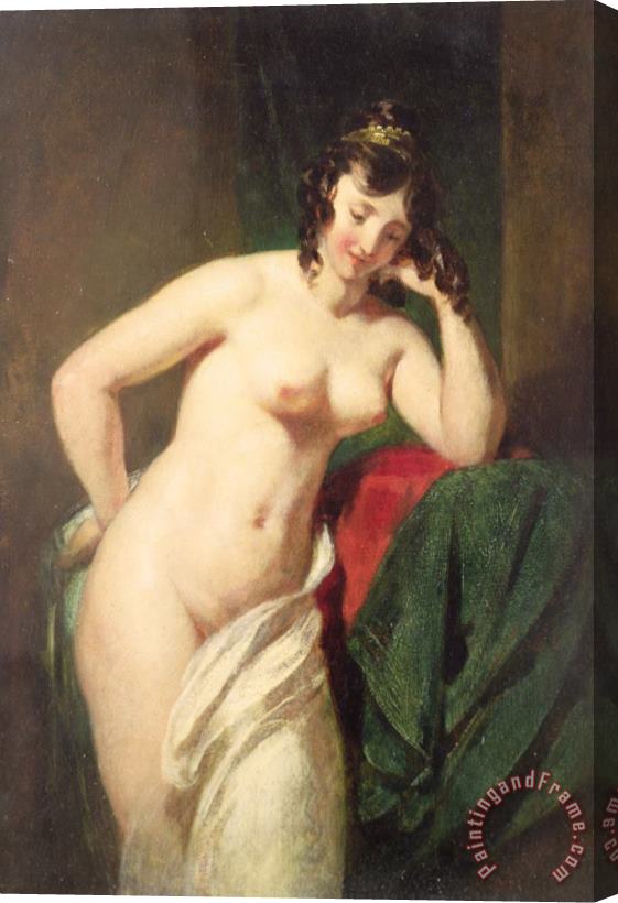 William Etty Nude Stretched Canvas Painting / Canvas Art
