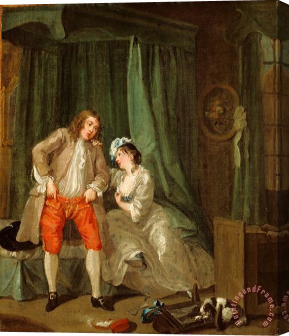 William Hogarth After Stretched Canvas Painting / Canvas Art