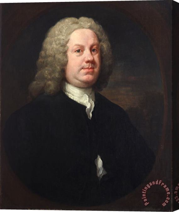 William Hogarth Dr Benjamin Hoadly, Md Stretched Canvas Print / Canvas Art