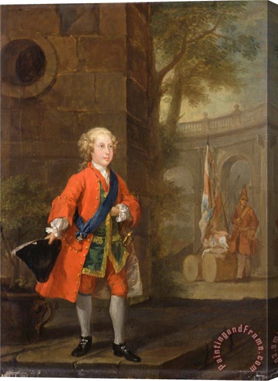 William Hogarth William Augustus, Duke of Cumberland Stretched Canvas Print / Canvas Art
