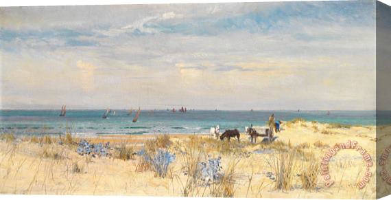 William Lionel Wyllie Harvesting the Land and the Sea Stretched Canvas Print / Canvas Art