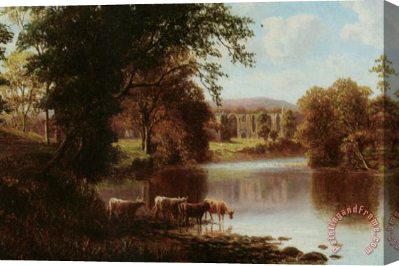 William Mellor Bolton Abbey Stretched Canvas Painting / Canvas Art