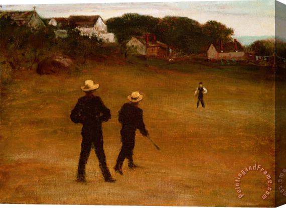 William Morris Hunt The Ball Players Stretched Canvas Print / Canvas Art