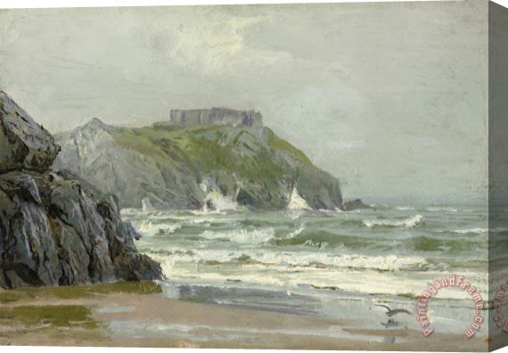 William Trost Richards Tenby, Wales Stretched Canvas Painting / Canvas Art