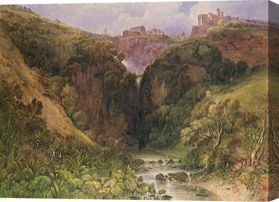 William Wyld The Falls of Tivoli Stretched Canvas Print / Canvas Art