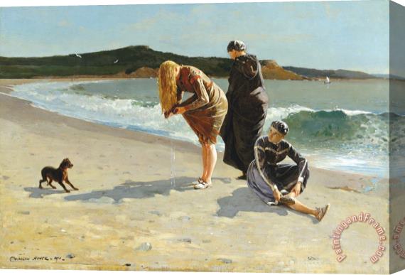 Winslow Homer Eagle Head, Manchester, Massachusetts (high Tide) Stretched Canvas Painting / Canvas Art