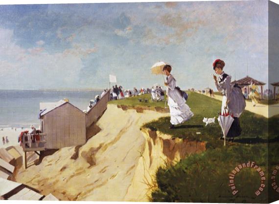 Winslow Homer Long Branch, New Jersey Stretched Canvas Print / Canvas Art