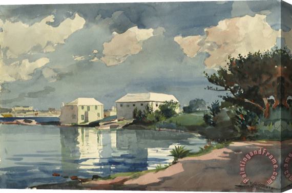 Winslow Homer Salt Kettle, Bermuda Stretched Canvas Painting / Canvas Art