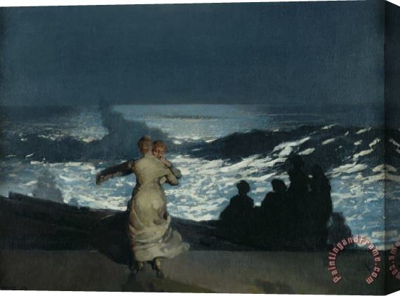 Winslow Homer Summer Night Stretched Canvas Print / Canvas Art