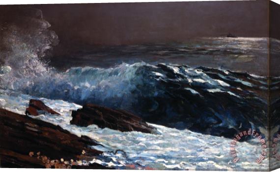 Winslow Homer Sunlight on The Coast Stretched Canvas Painting / Canvas Art