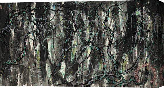 Wu Guanzhong Primitive Woods 原始林, 1988 Stretched Canvas Painting / Canvas Art
